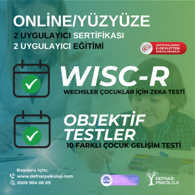 Wisc-r ve Çocuk Gelişim Testleri Eğitimi
